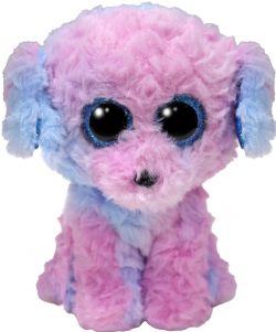 PELUCHE TY BEANIE BABIES - FLORA CANICHEMULTICOLORE PETIT 6